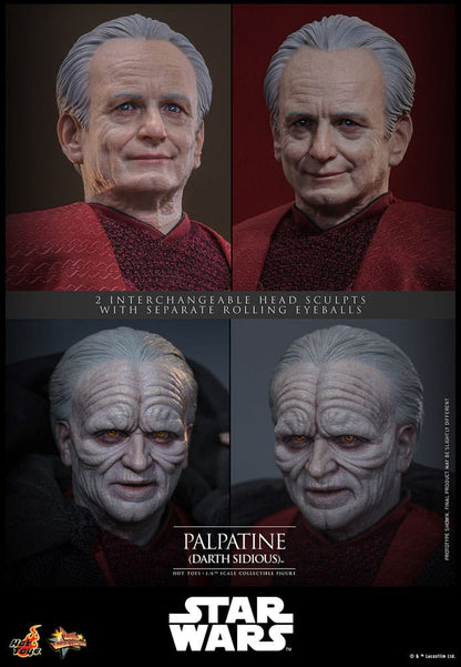 Figura Star Wars: Episodio III - La venganza de los Sith Figura 1/6 Palpatine (Darth Sidious) 29 cm