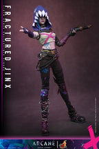 Arcane Figura 1/6 Fractured Jinx 28 cm   Hot Toys