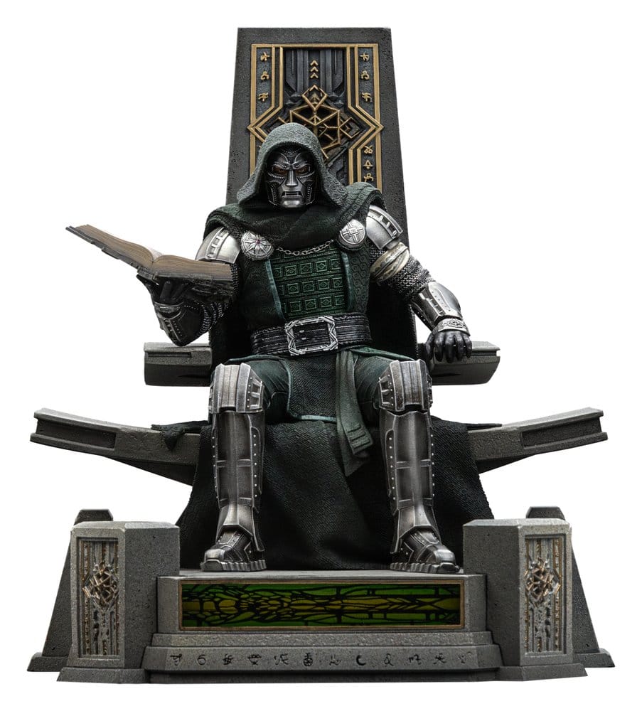 Avengers: Doomsday Estatua 1/10 Art Scale Doctor Doom on Throne 22 cm