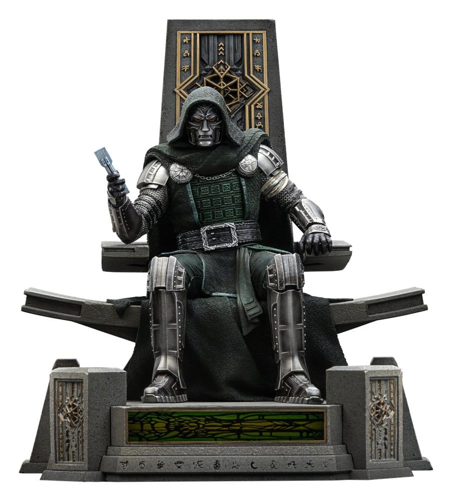 Avengers: Doomsday Estatua 1/10 Art Scale Doctor Doom on Throne 22 cm