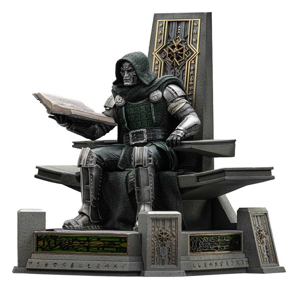 Avengers: Doomsday Estatua 1/10 Art Scale Doctor Doom on Throne 22 cm