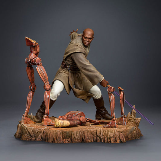 Figura Star Wars Estatua 1/10 Art Scale Mace Windu 18 cm