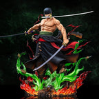 Estatua de Roronoa Zoro de la serie Legendary Straw Hat Crew de One Piece (Versión Premium) 34 cm   Jimei Palace