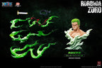 Estatua de Roronoa Zoro de la serie Legendary Straw Hat Crew de One Piece (Versión Premium) 34 cm   Jimei Palace
