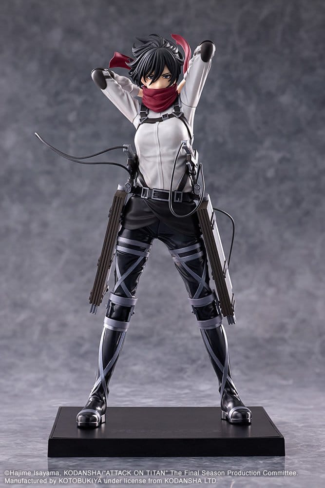 Estatua Attack on Titan: The Final Season PVC Oshi Works Mikasa Ackerman 25 cm