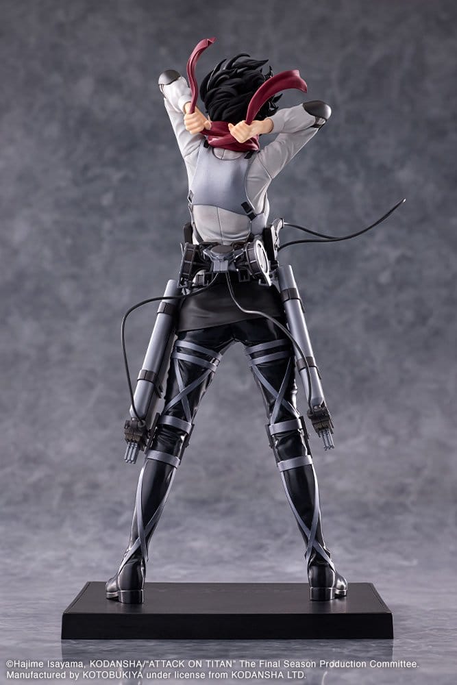 Estatua Attack on Titan: The Final Season PVC Oshi Works Mikasa Ackerman 25 cm