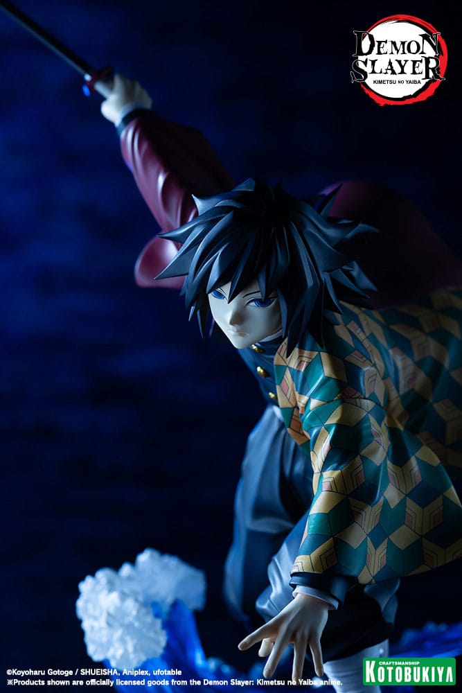 Demon Slayer: Kimetsu no Yaiba Estatua ARTFXJ PVC 1/8 Giyu Tomioka 21 cm