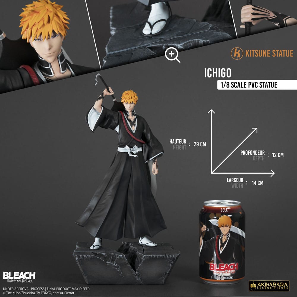 Bleach: Thousand-Year Blood War Estatua PVC Figure 1/8 Ichigo 29 cm