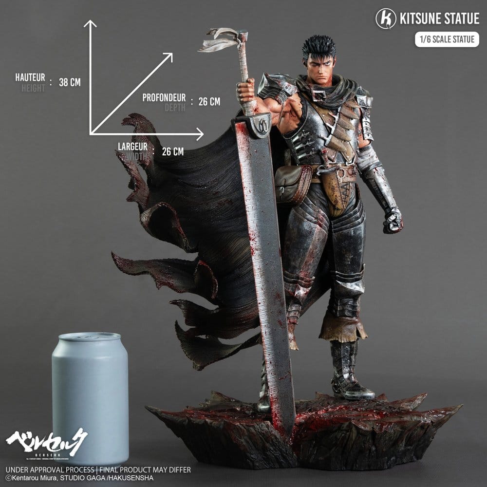 Resina Berserk Estatua 1/6 Tripas 38 cm