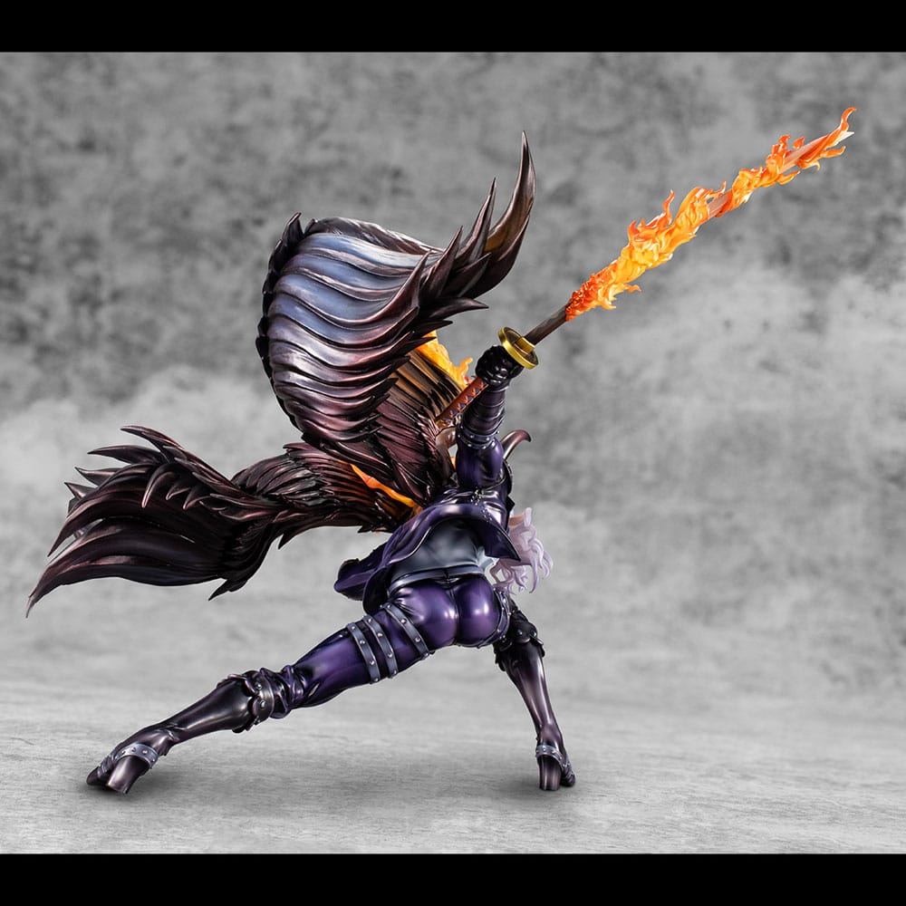 One Piece Estatua PVC Portrait Of Pirates WA-MAXIMUM Beasts Pirates All-Stars King 33 cm   Megahouse