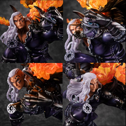 One Piece Estatua PVC Portrait Of Pirates WA-MAXIMUM Beasts Pirates All-Stars King 33 cm   Megahouse