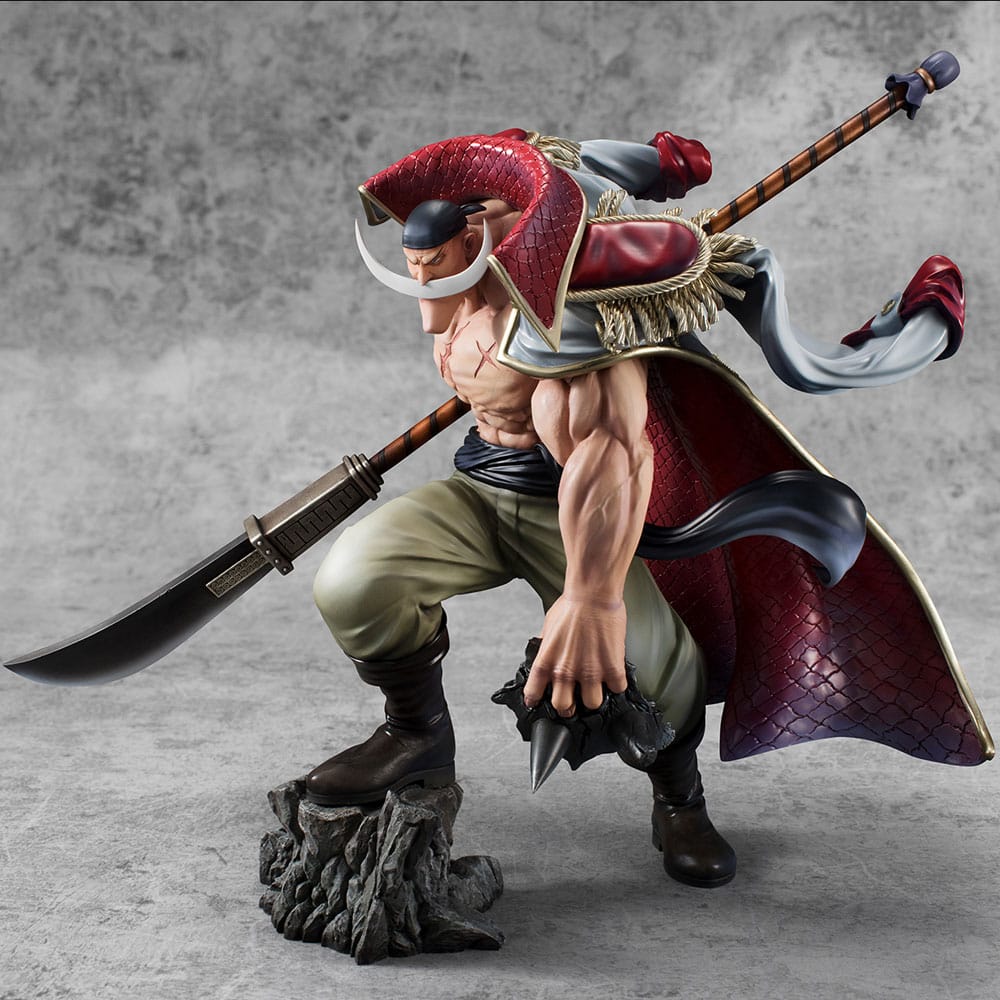 One Piece Estatua PVC P.O.P. NEO-Maximum White Beard Edward Newgate Super Limited Reprint Ver. 30 cm   Megahouse