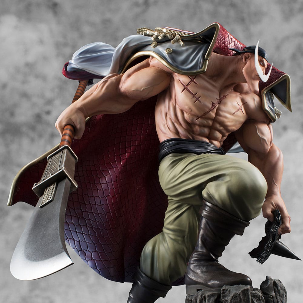 One Piece Estatua PVC P.O.P. NEO-Maximum White Beard Edward Newgate Super Limited Reprint Ver. 30 cm   Megahouse