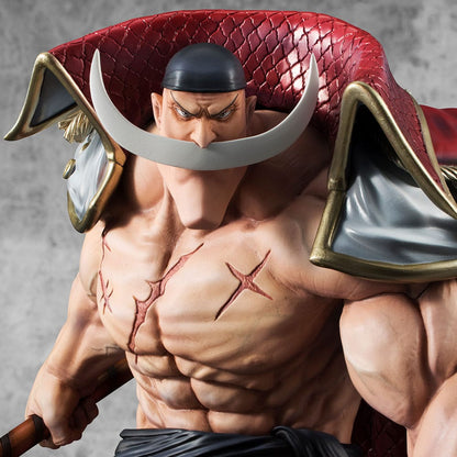 One Piece Estatua PVC P.O.P. NEO-Maximum White Beard Edward Newgate Super Limited Reprint Ver. 30 cm   Megahouse