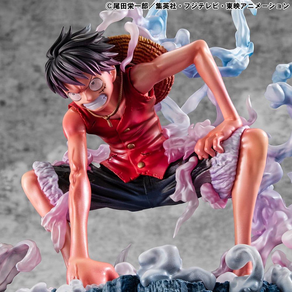 One Piece Estatua PVC P.O.P. Monkey D. Luffy Gear 2 Limited Edition 19 cm   Megahouse