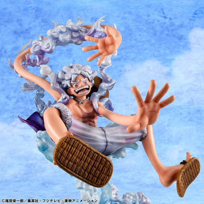 One Piece Figura PVC Portrait.Of.Pirates "Evolutionary History" Monkey D. Luffy "Gear Fifth" 26 cm
