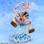 One Piece Figura PVC Portrait.Of.Pirates "Evolutionary History" Monkey D. Luffy "Gear Fifth" 26 cm   Megahouse