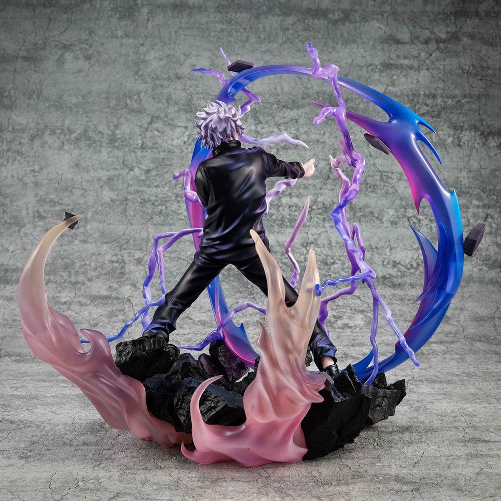 Jujutsu Kaisen Estatua PVC DX Satoru Gojo Kyoshiki Murasaki Ver. 26 cm   Megahouse