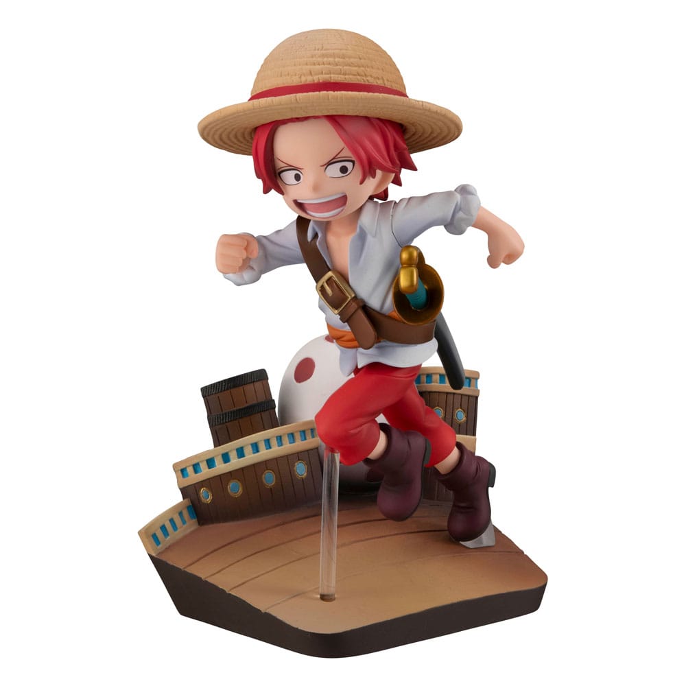 One Piece Serie G.E.M. Estatua PVC Shanks Run! Run! Run! 13 cm   Megahouse