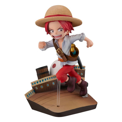One Piece Serie G.E.M. Estatua PVC Shanks Run! Run! Run! 13 cm   Megahouse