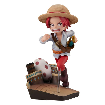 One Piece Serie G.E.M. Estatua PVC Shanks Run! Run! Run! 13 cm   Megahouse