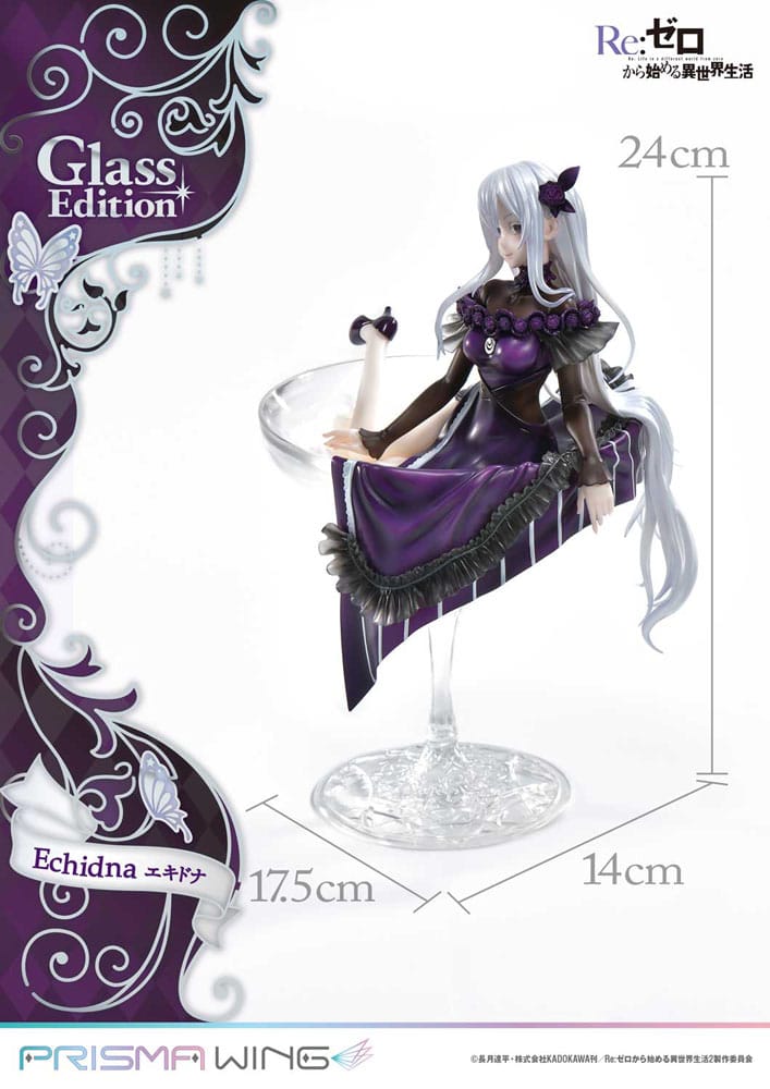 Re:ZERO Starting Life in Another World Estatua PVC 1/7 Prisma Wing Echidna Glass Edition 24 cm