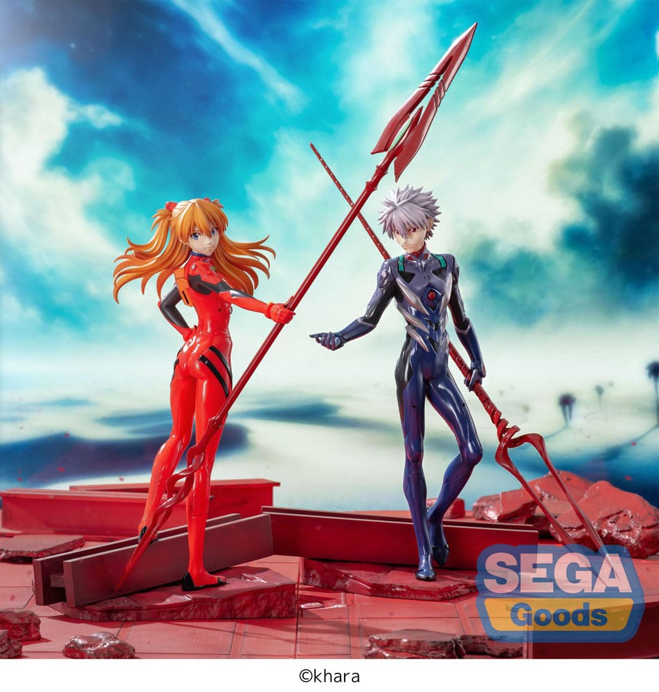 Figura Evangelion: 3.0+1.0 Thrice Upon a Time Estatua Luminasta Asuka Shikinami  