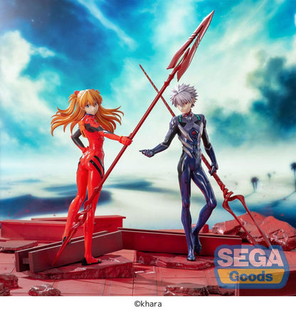 Figura Evangelion: 3.0+1.0 Thrice Upon a Time Estatua Luminasta Asuka Shikinami  
