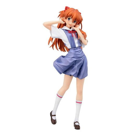 Neon Genesis Evangelion Estatua PVC XStellar Asuka Uniform Ver. 21 cm