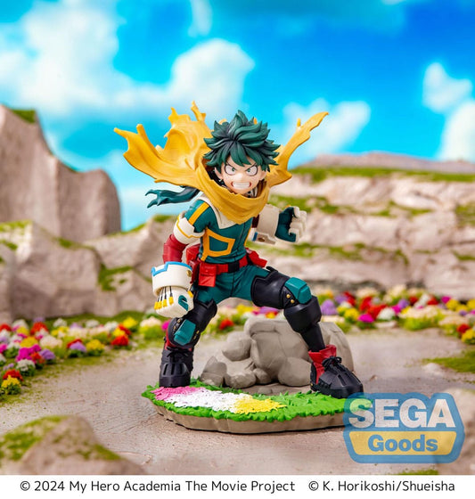 My Hero Academia: You're Next Estatua PVC XrossLink Izuku Midoriya 14 cm