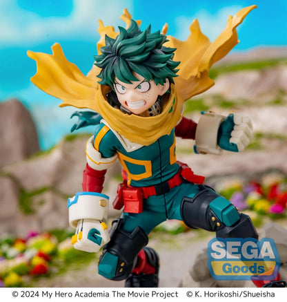 My Hero Academia: You're Next Estatua PVC XrossLink Izuku Midoriya 14 cm