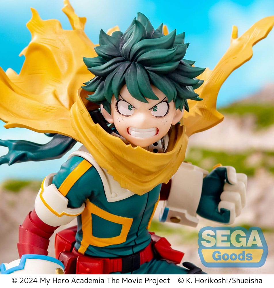 My Hero Academia: You're Next Estatua PVC XrossLink Izuku Midoriya 14 cm