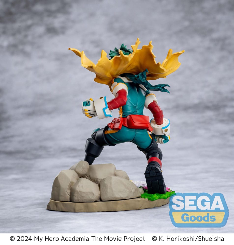 My Hero Academia: You're Next Estatua PVC XrossLink Izuku Midoriya 14 cm