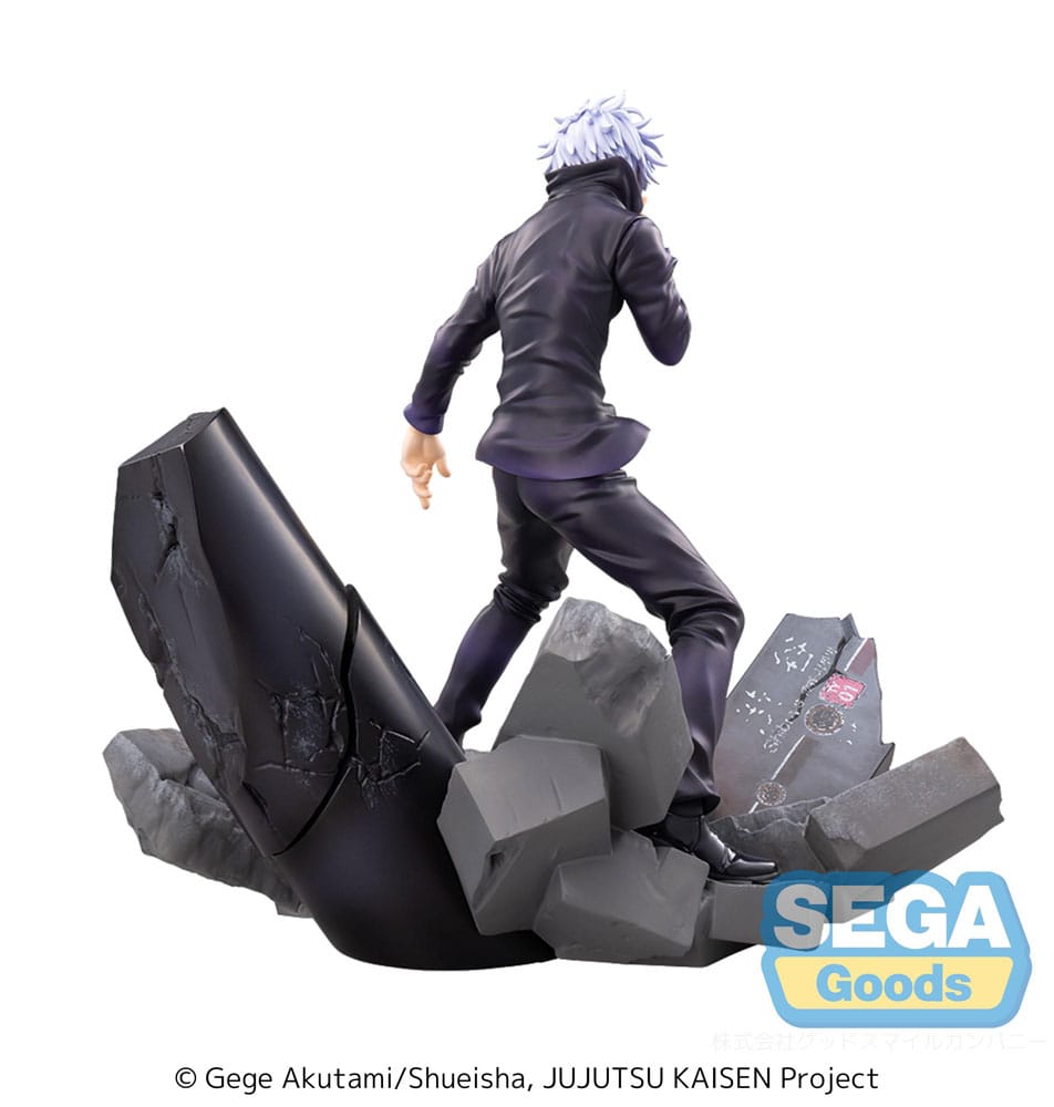 Jujutsu Kaisen Estatua Luminasta PVC Figurizm Shibuya Incident Satoru Gojo Unlimited Void 21 cm   SEGA