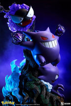 Figura Pokémon Diorama Gengar 37 cm Sideshow