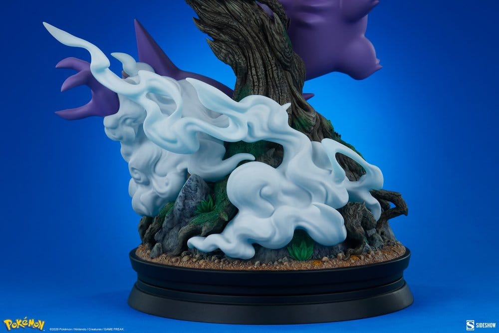Figura Pokémon Diorama Gengar 37 cm Sideshow