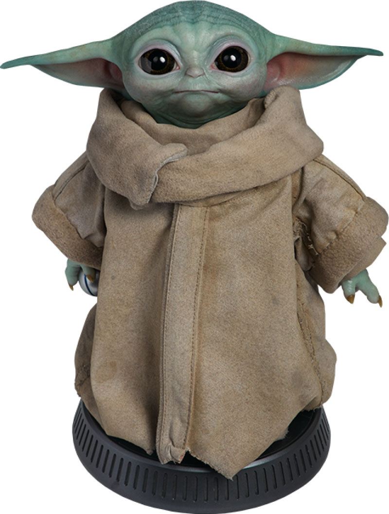 Star Wars The Mandalorian Estatua tamaño real The Child 42 cm