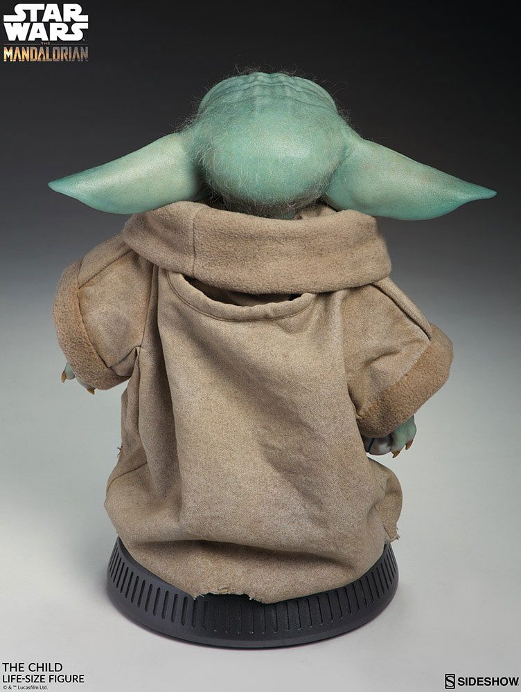 Star Wars The Mandalorian Estatua tamaño real The Child 42 cm