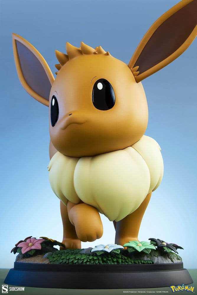 Resina Pokémon Eevee Life-Size Sideshow 34cm