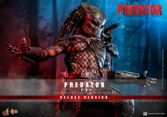 Depredador Figura Movie Masterpiece 1/6 Predator (2.0) Deluxe Version 34 cm