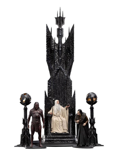 El Señor de los Anillos Estatua 1/6 Saruman the White on Throne 110 cm  