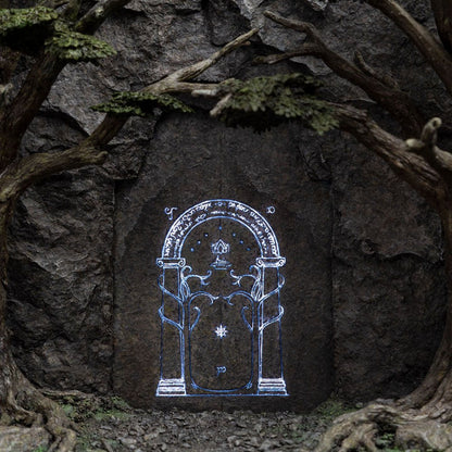 El Señor de los Anillos Estatua The Doors of Durin Environment 29 cm  