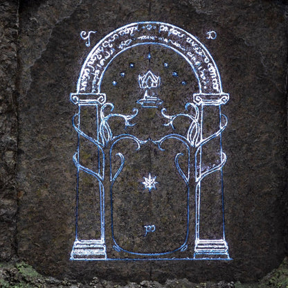 El Señor de los Anillos Estatua The Doors of Durin Environment 29 cm  