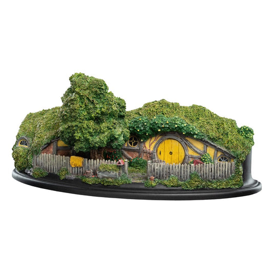 Trilogía de El hobbit Estatua Hobbit Hole -25 Gandalf's Cutting 14 cm